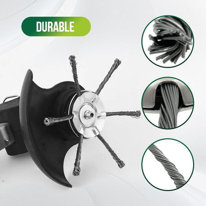 🧰 6" Steel Wire Cutter – The Last Blade You'll Ever Need for Weeds & Rust