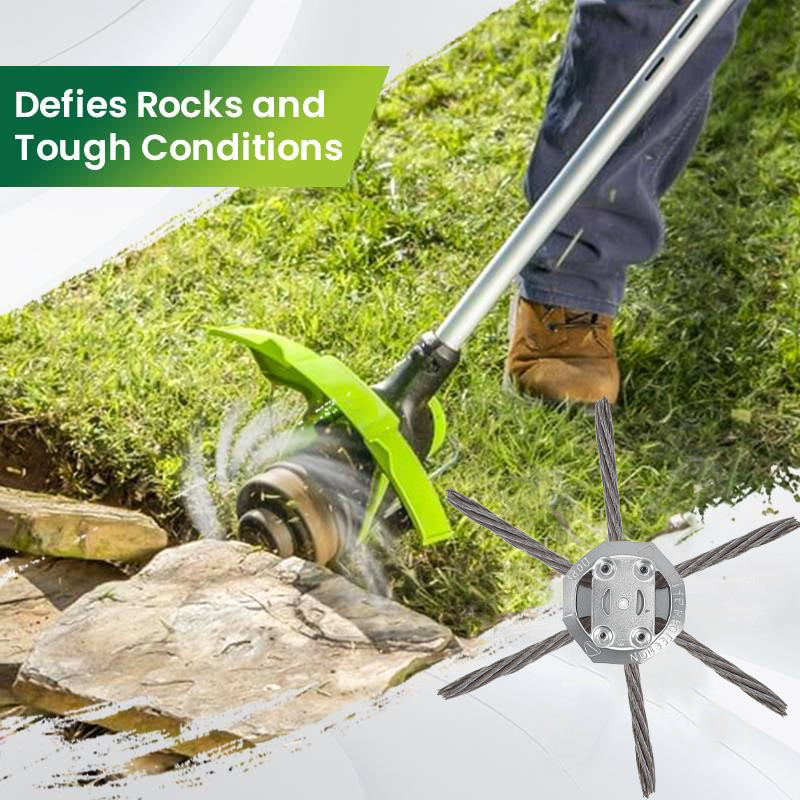 🧰 6" Steel Wire Cutter – The Last Blade You'll Ever Need for Weeds & Rust
