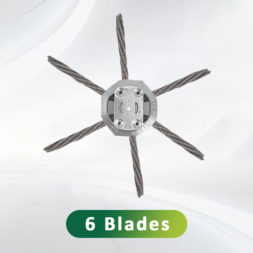 🧰 6" Steel Wire Cutter – The Last Blade You'll Ever Need for Weeds & Rust