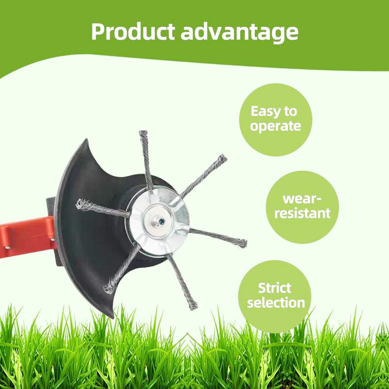 🧰 6" Steel Wire Cutter – The Last Blade You'll Ever Need for Weeds & Rust