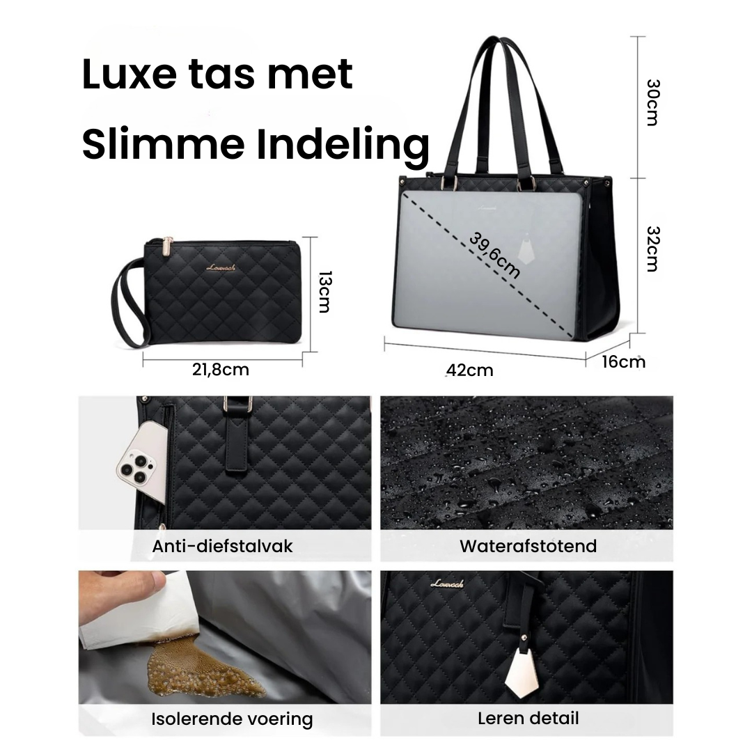 CoolCarry™ – Den stilige 2-i-1-vesken med kjølerom 45 % rabatt
