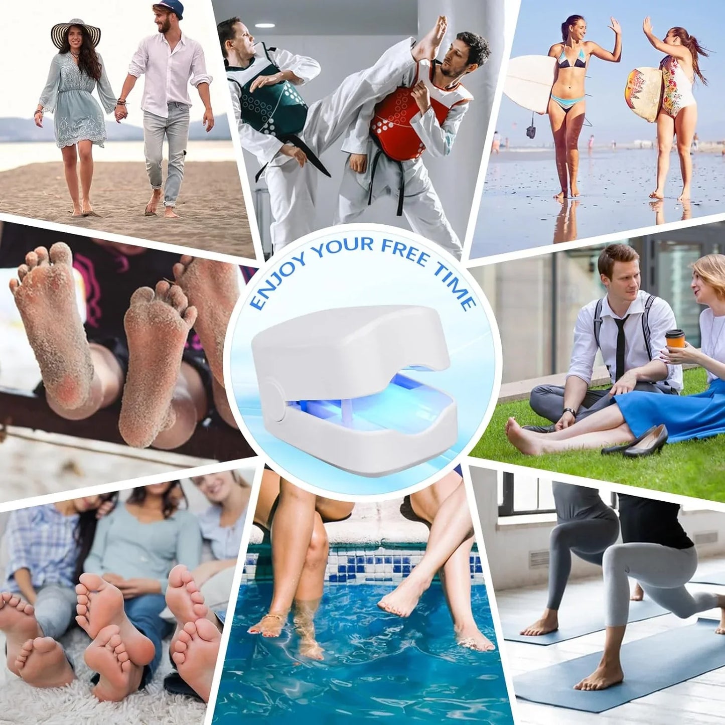 NailHeal Pro™ - Behandlingsapparat for neglesopp 🔥50% Rabatt