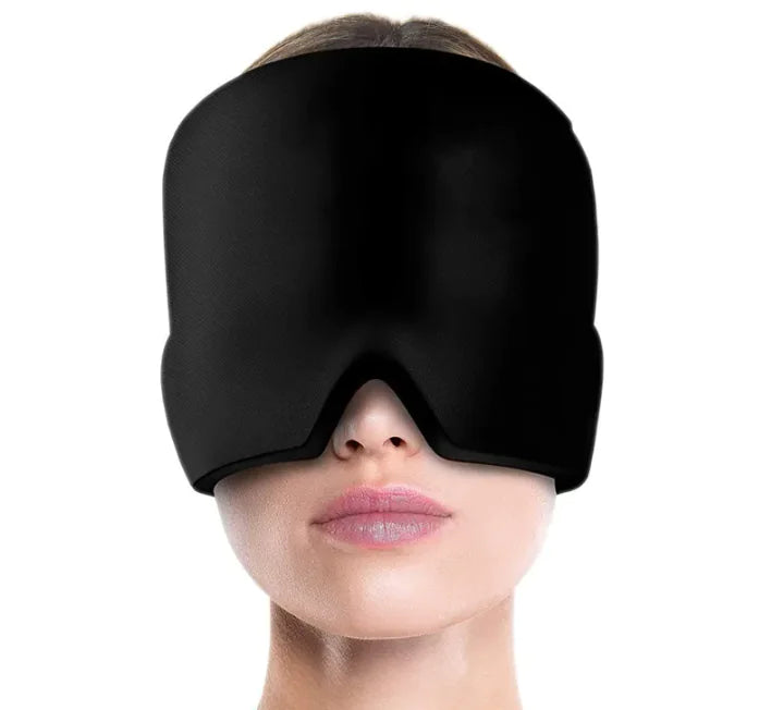 🔥 Mask for øyeblikkelig lindring av migrene – Kald❄️/varm☀️ terapi mot hodepine! 2e Mask 20 % rabatt