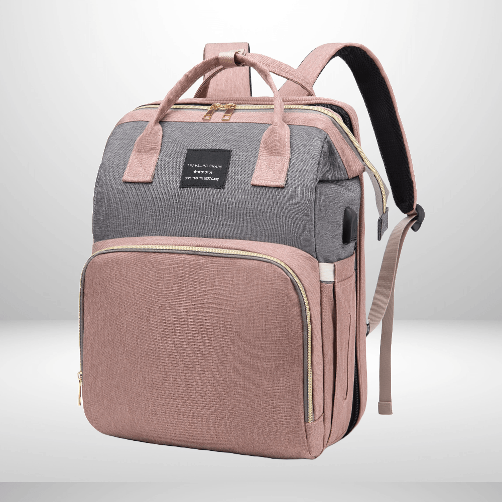 BabyVoyage™ stelleveske med integrert stelleplass eller barneseng. Nå 20% rabatt🔥fra 852 kr til 710 kr