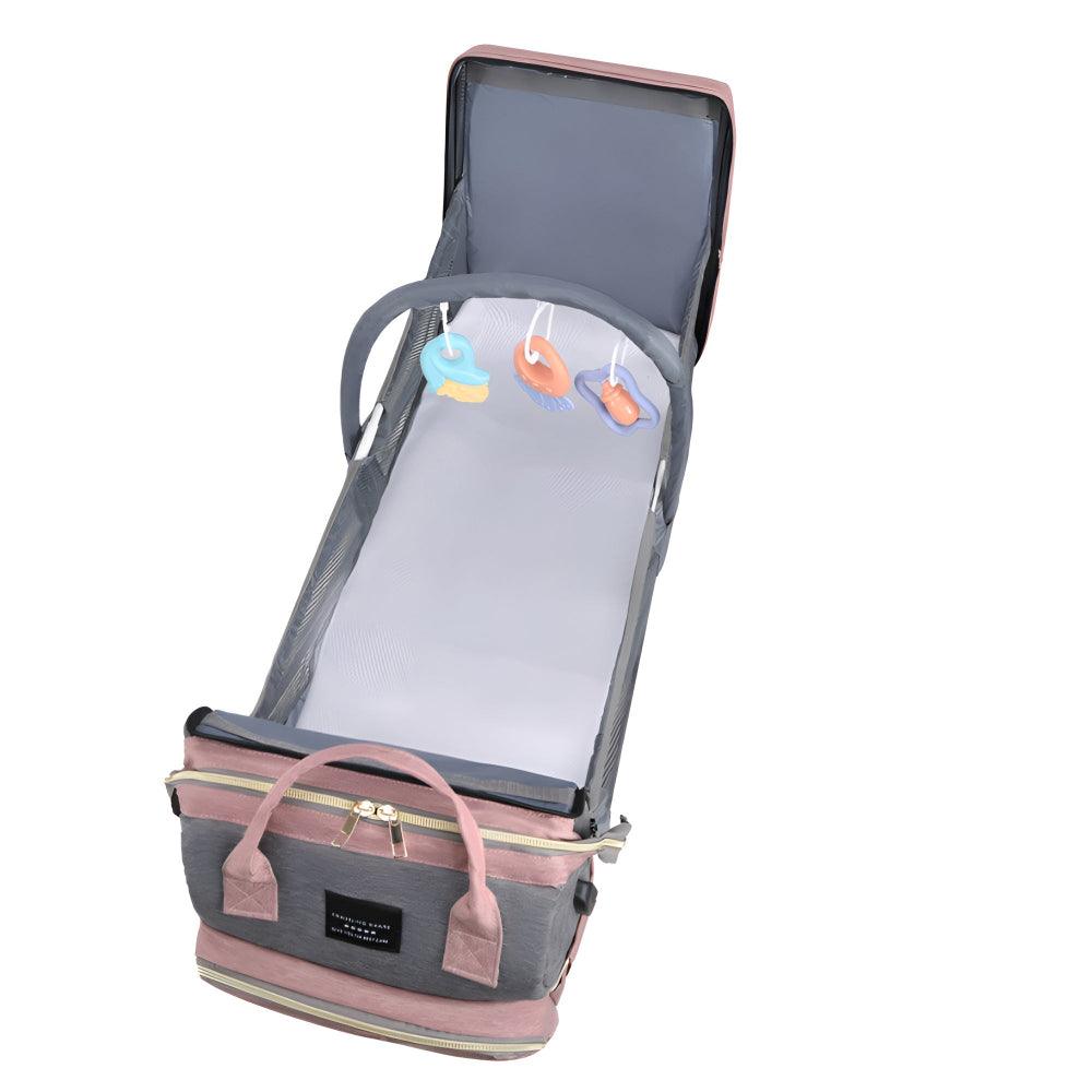 BabyVoyage™ stelleveske med integrert stelleplass eller barneseng. Nå 20% rabatt🔥fra 852 kr til 710 kr