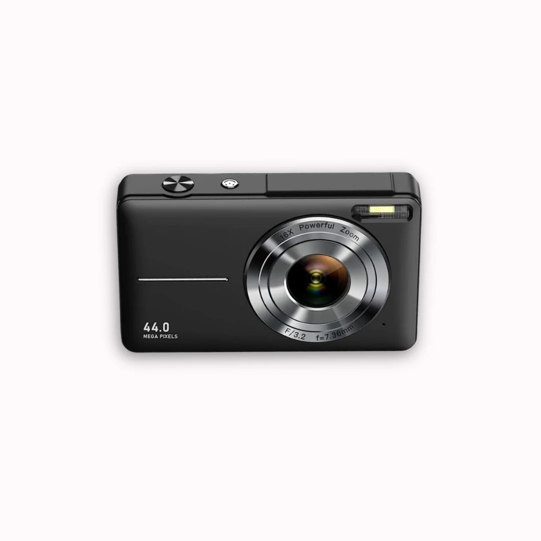 Pixelcam™ - Digitalkamera med 44 MP oppløsning 1080 Full HD Retro 50% rabatt 🔥