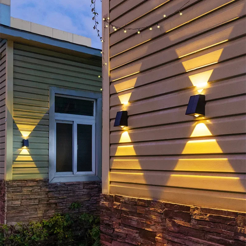 Trådløse LED-solenergi opp-ned-lamper - Skap den perfekte atmosfæren i hagen din!