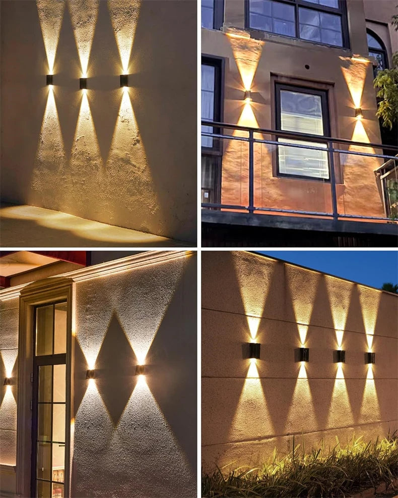 Trådløse LED-solenergi opp-ned-lamper - Skap den perfekte atmosfæren i hagen din!