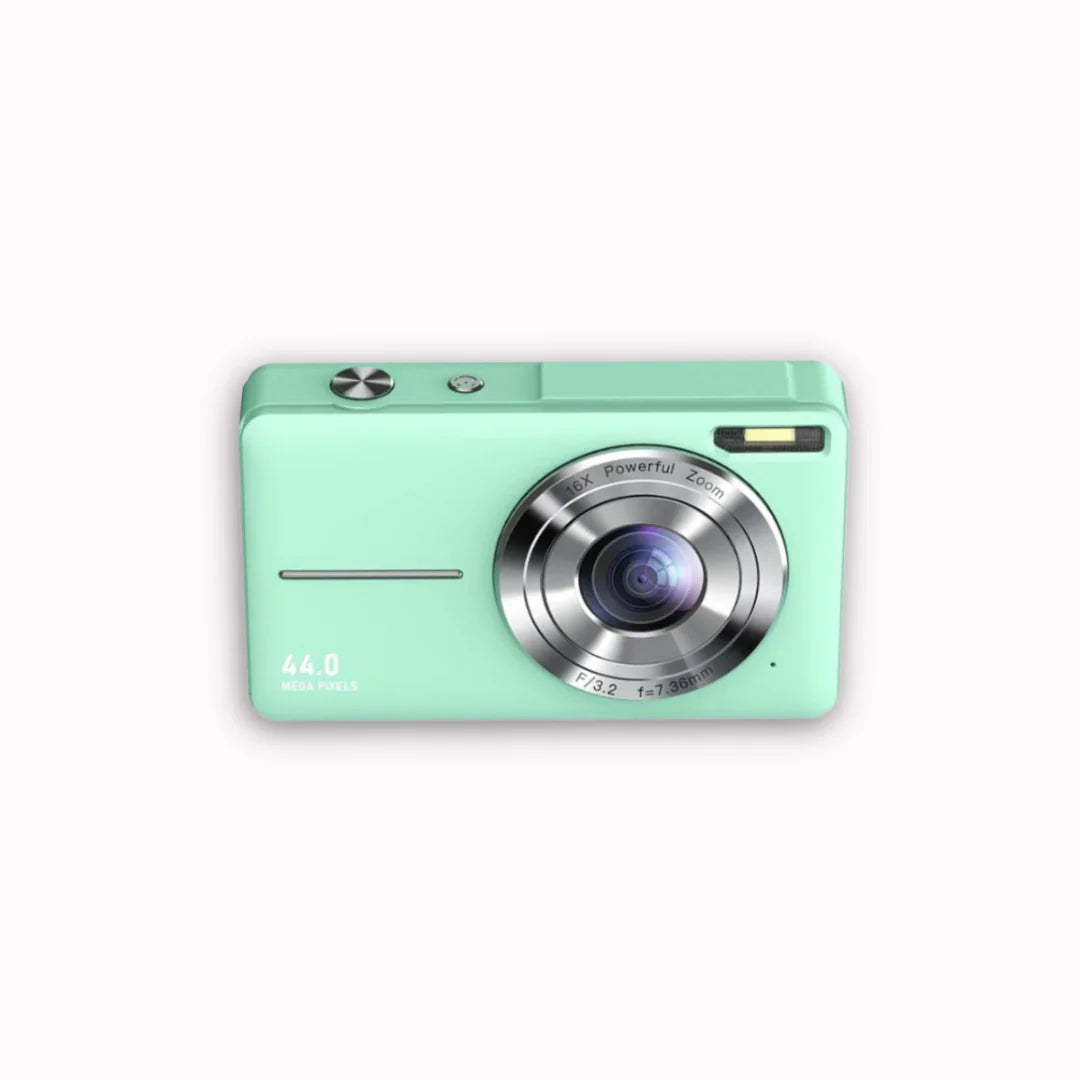 Pixelcam™ - Digitalkamera med 44 MP oppløsning 1080 Full HD Retro 50% rabatt 🔥