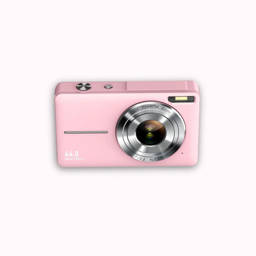 Pixelcam™ - Digitalkamera med 44 MP oppløsning 1080 Full HD Retro 50% rabatt 🔥