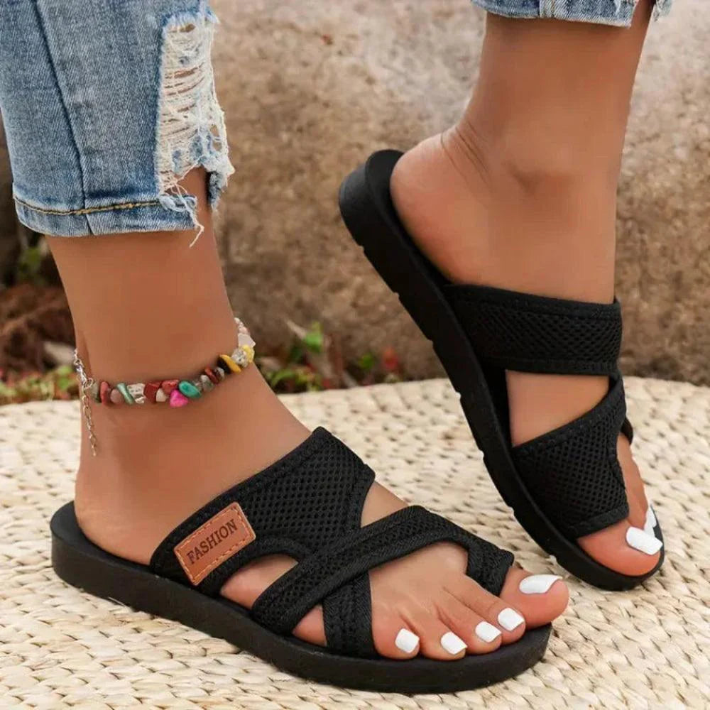 Sally Hallux Valgus-korrigerende tøfler med ortopedisk komfort 50%🔥RABATT Fra 810 kr til 405 kr