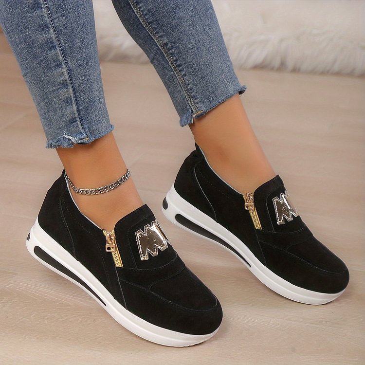 Dames orthopedische casual instap sneakers