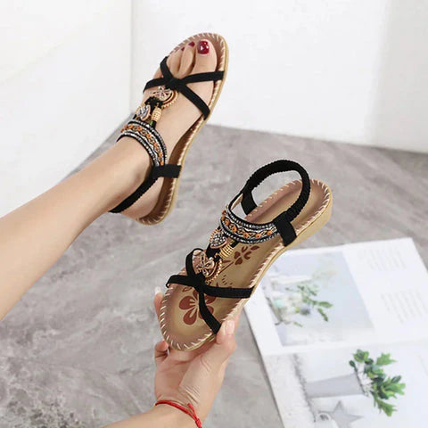 🌸💐2025 Summer New Boho Style Sandals 🤩💥💥Limited Time Offer: 50% avslag på best fra 640 kr til 320 kr