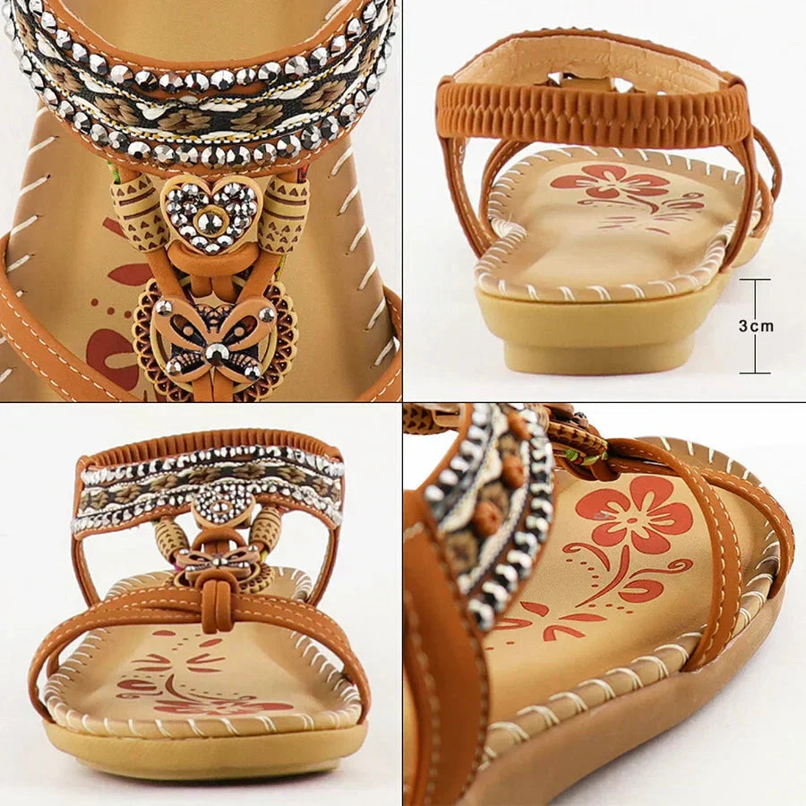 🌸💐2025 Summer New Boho Style Sandals 🤩💥💥Limited Time Offer: 50% avslag på best fra 640 kr til 320 kr