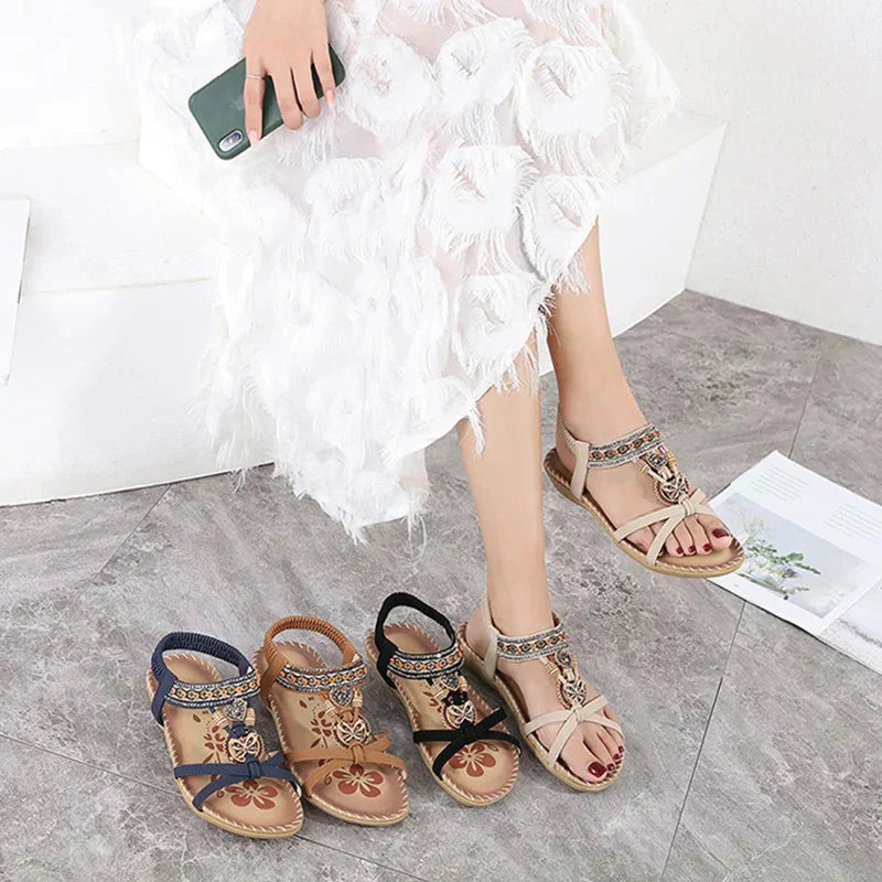🌸💐2025 Summer New Boho Style Sandals 🤩💥💥Limited Time Offer: 50% avslag på best fra 640 kr til 320 kr