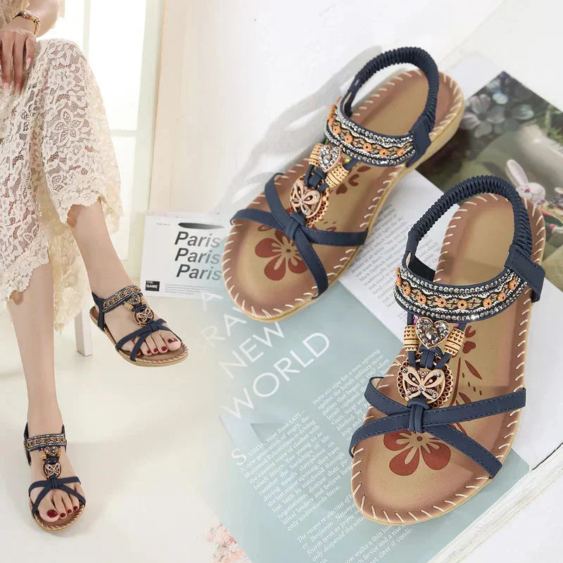 🌸💐2025 Summer New Boho Style Sandals 🤩💥💥Limited Time Offer: 50% avslag på best fra 640 kr til 320 kr
