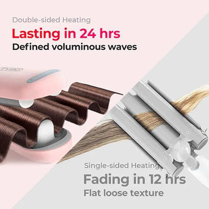 ⭐⭐⭐Final 4 timer: 60% OFF COMPACT Hair Waver Crimper