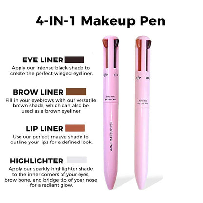 1+1 GRATIS🔥   4-i-1 Makeup Pen™, Vier producten, één pen