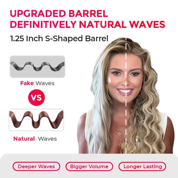 ⭐⭐⭐Final 4 timer: 60% OFF COMPACT Hair Waver Crimper