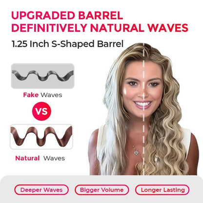 ⭐⭐⭐Final 4 timer: 60% OFF COMPACT Hair Waver Crimper