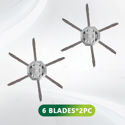 🧰 6" Steel Wire Cutter – The Last Blade You'll Ever Need for Weeds & Rust