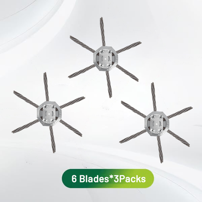 🧰 6" Steel Wire Cutter – The Last Blade You'll Ever Need for Weeds & Rust
