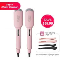 ⭐⭐⭐Final 4 timer: 60% OFF COMPACT Hair Waver Crimper