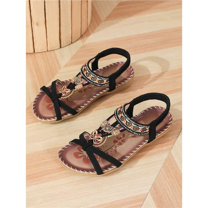 🌸💐2025 Summer New Boho Style Sandals 🤩💥💥Limited Time Offer: 50% avslag på best fra 640 kr til 320 kr
