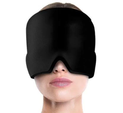 🔥 Mask for øyeblikkelig lindring av migrene – Kald❄️/varm☀️ terapi mot hodepine! 2e Mask 20 % rabatt