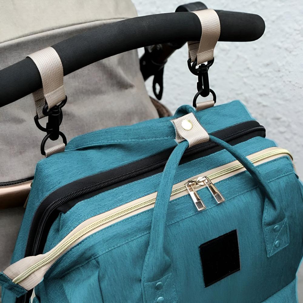BabyVoyage™ stelleveske med integrert stelleplass eller barneseng. Nå 20% rabatt🔥fra 852 kr til 710 kr