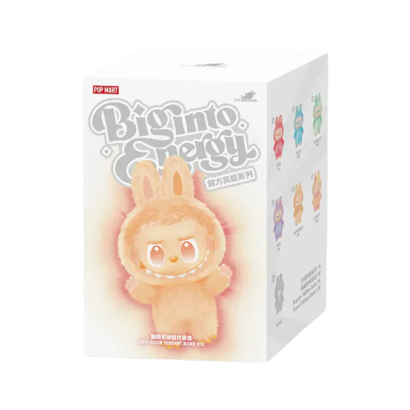 Pop Mart Labubu Big into Energy Series Vinyl plysj anheng (Labubu's)🔥 20 % rabatt🔥 Gratis frakt